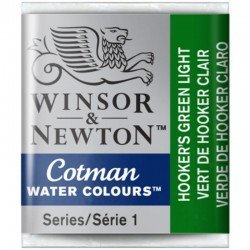 ACUARELA COTMAN W&N 314 VERDE HOOKER CLARO 1/2 GOD