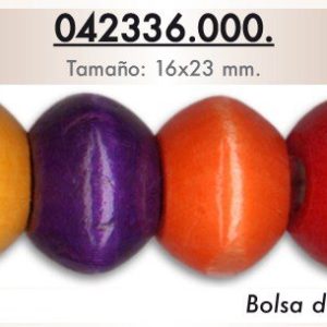 FORMAS MADERA COSE 42336.008 NARANJA 8 UDS