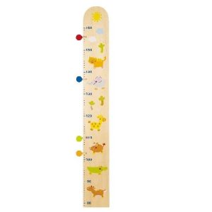 MEDIDOR MADERA GOKI 60916 ANIMALES SELVA 92 CM