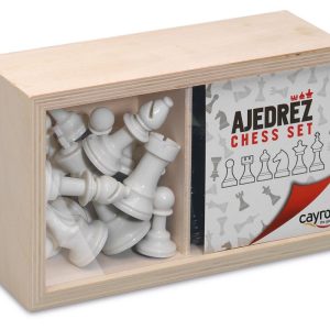 PIEZAS AJEDREZ Nº4 PLASTICO CAYRO 093