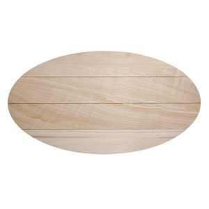 TABLERO MADERA OVAL RAYHER 62614000 32X21X0,7 CM