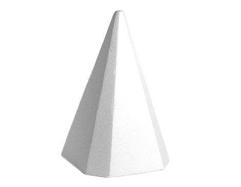 PIRAMIDE POREXPAN 12X20 CM - Imagen 2