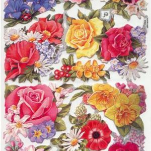 CROMOS ALEMANES REF. 7064 ROSAS