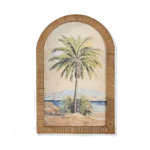 Cuadro palmera ratán (modelo 4)