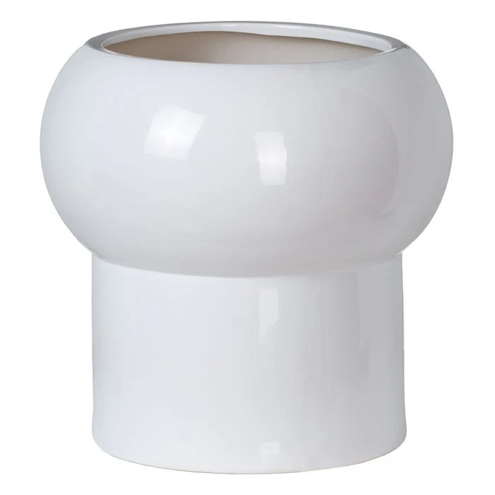 Macetero maxi blanco - Imagen 2